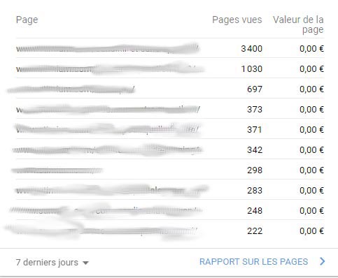 Google Analytics - Comportement | Création Buyer Persona | K/Perf